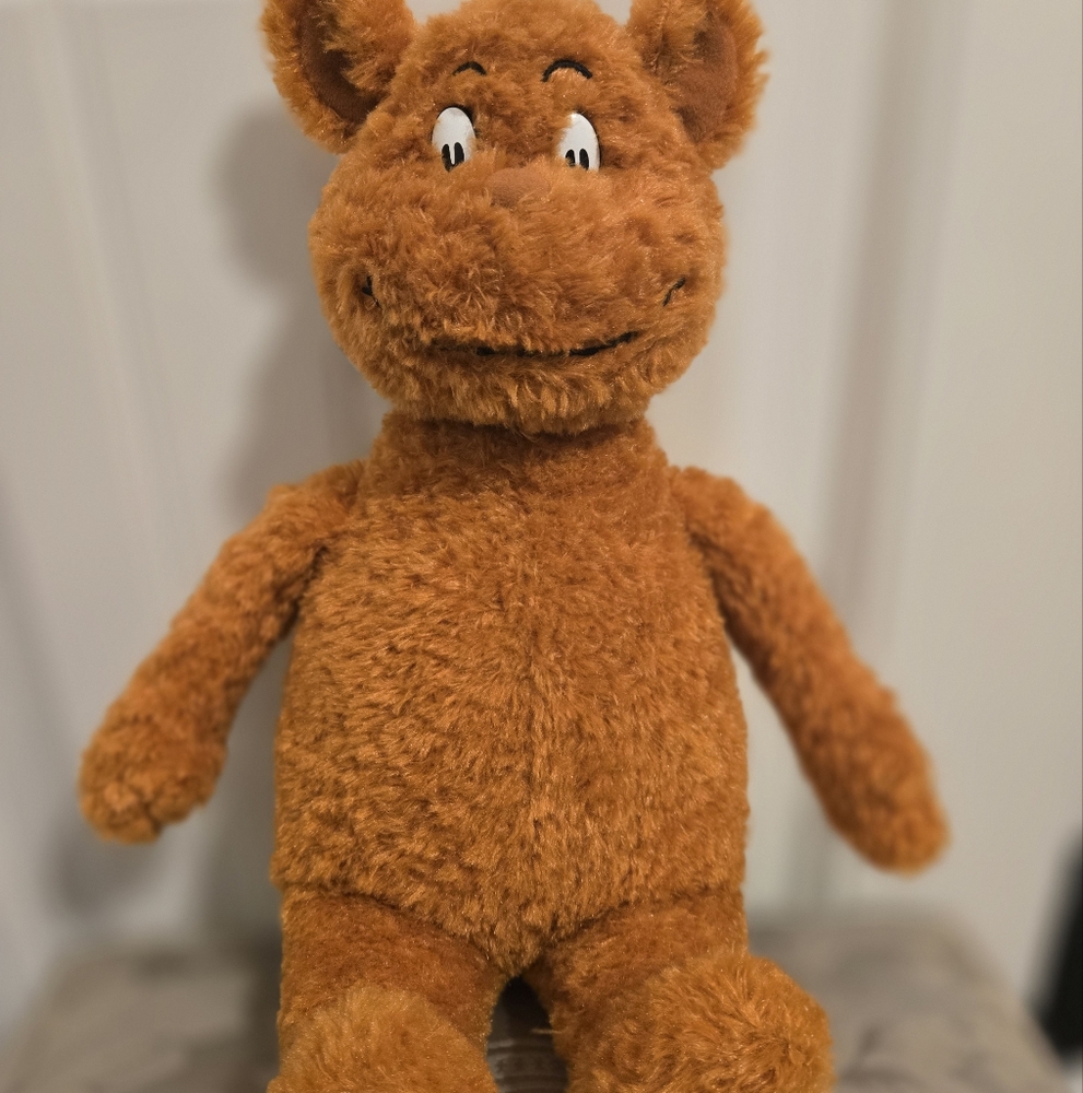 Plush Dog Toy - Brown‎